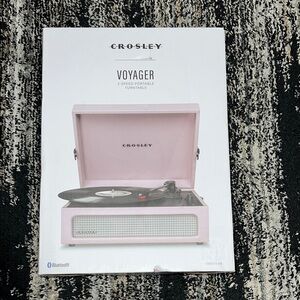 Crosley Voyager Blush Turntable